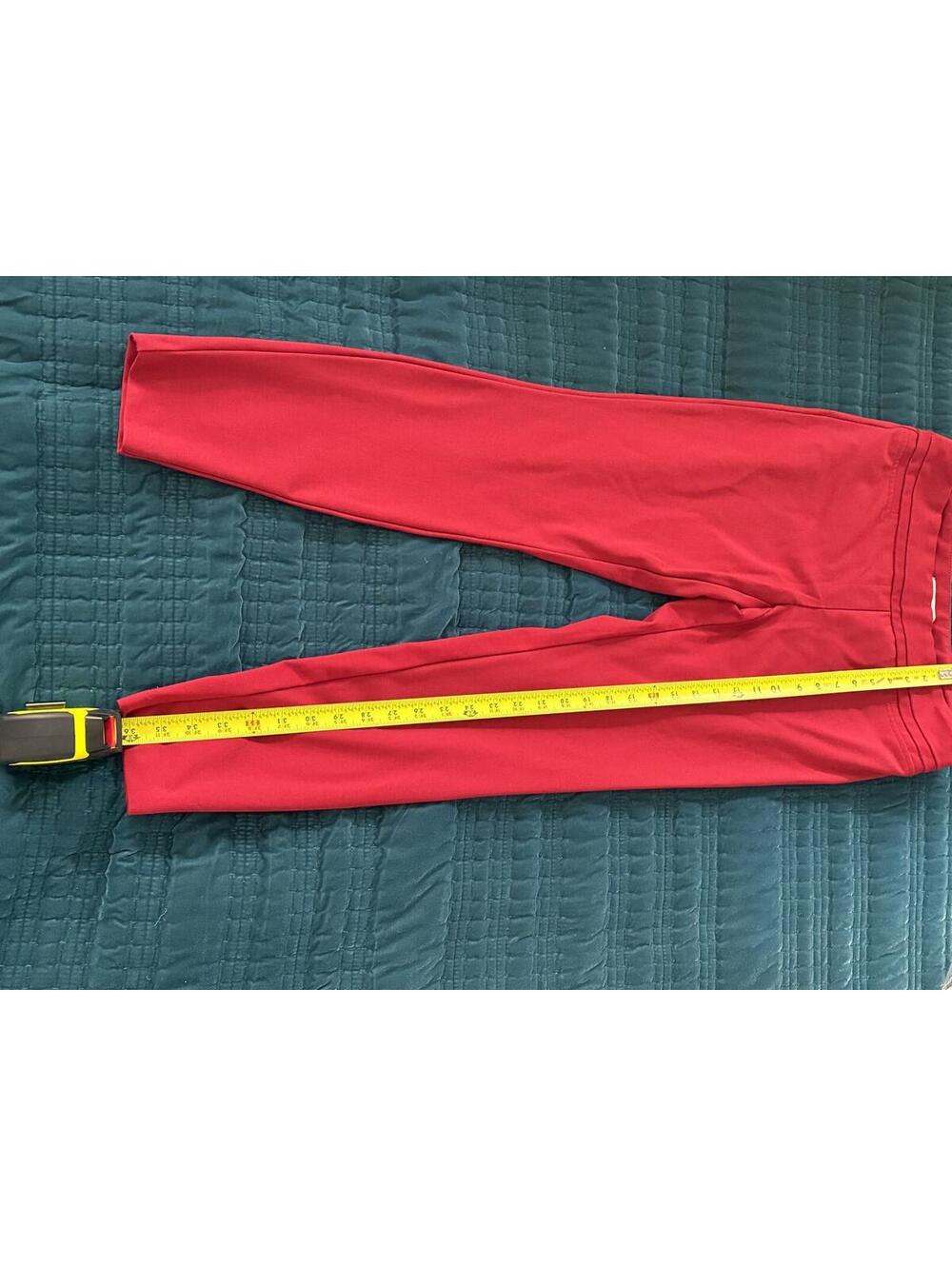 Rachel Zoe Red Stretch Leggings Size 8 - Picture 1 of 6